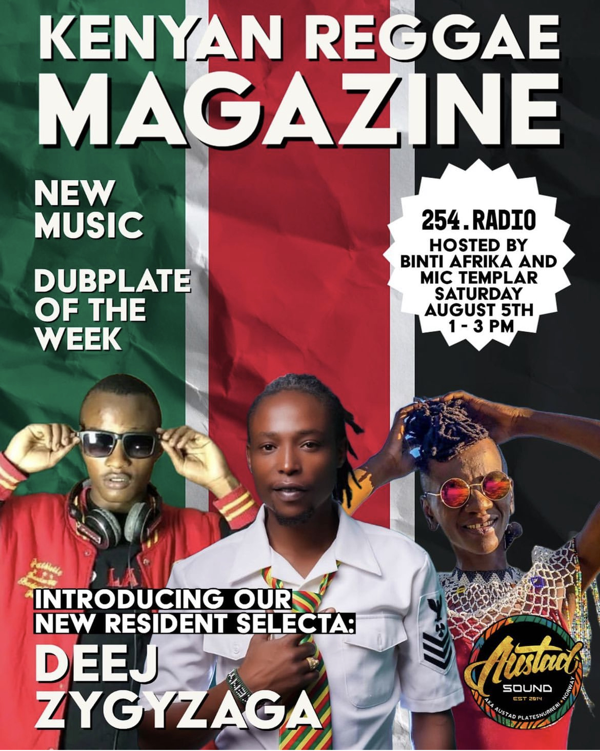 Kenya Reggae Magazine with Binti Afrika & Mic Templar : 100% Kenyan Reggae