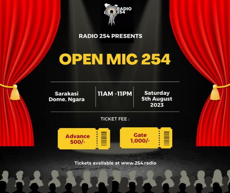 Open Mic Night 254 (CREW EDITION)
