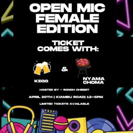 Open Mic 254 Female Edition