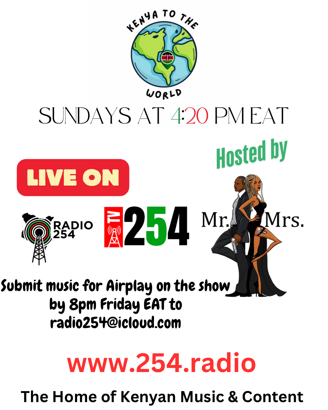 KENYA TO THE WORLD SUNDAYS